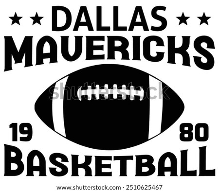 Dallas Mavericks Basketball 1980 Svg,Basketball,Fan Shirt,basketball hoop,Basketball Player,Senior Basketball,Basketball mom era,Soccer Team, Football Season,Basketball Girl