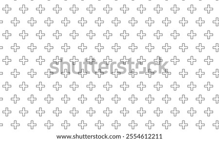 abstract simple outline plus pattern can be used background.