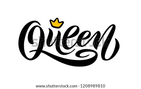 Queen logo vector