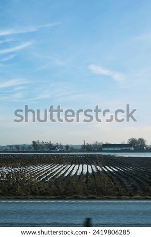 Similar – Image, Stock Photo Snow Stories Agriculture