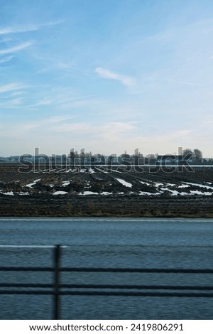 Similar – Image, Stock Photo Snow Stories Agriculture