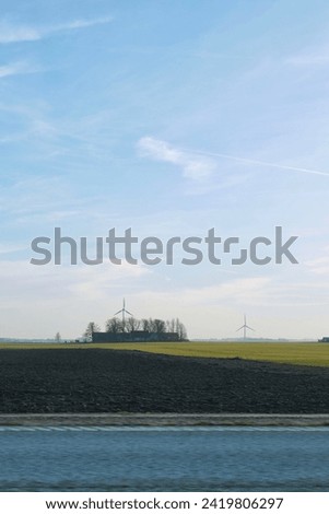 Similar – Image, Stock Photo Snow Stories Agriculture