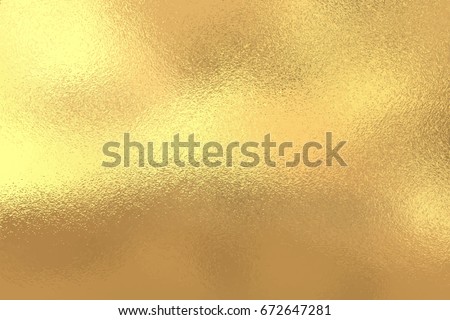 Gold foil texture background, Vector illustration