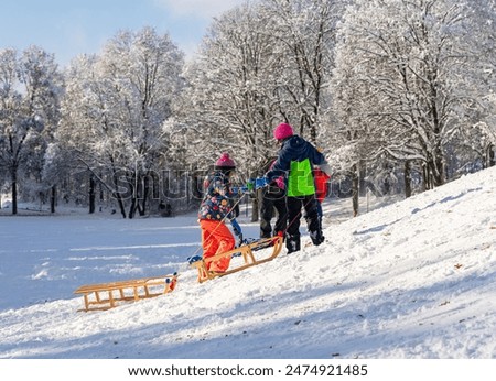 Similar – Image, Stock Photo The onset of winter in summery Lech am Arlberg. Lonely mountain farm, mountain pasture, mountain forest and the snow-covered Karhorn.