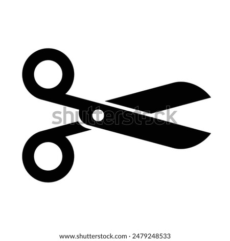 Set of Scissors icon collection. Cut lines with scissors signs. Vector Illustration.