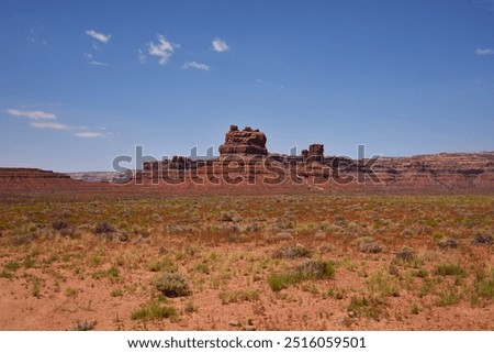 Similar – Image, Stock Photo Rock formation near path in nature