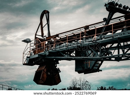 Similar – Image, Stock Photo Hambach RWE  brown coal district