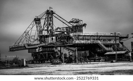 Similar – Image, Stock Photo Hambach RWE  brown coal district