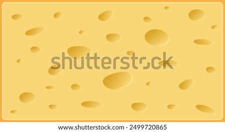 Cheese background vector, cheese pattern, maasdam, flat design, cartoon style, 3D art, yellow cheese icons, gourmet. Vector illustrations.