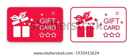 Loyalty card, collect bonus points, redeem gift, discount program symbol, quality business concept, win present, earn reward sign, incentive gift – vector