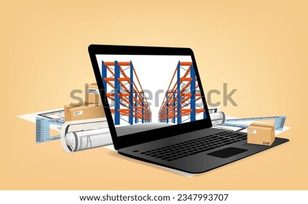 Building information modeling (BIM) Storage of goods in the warehouse Digital holograms with computer technology to represent blueprints by expert engineers. For safety, reduce risk, prevent danger