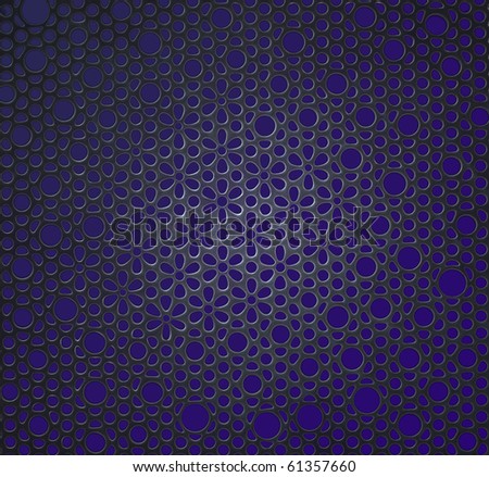 Metal net circle texture background.