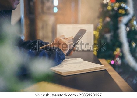 Similar – Foto Bild Weihnachtsreise Konzept Hintergrund