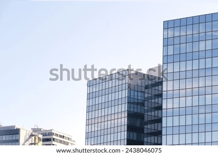 Similar – Image, Stock Photo High-rise building facade glass