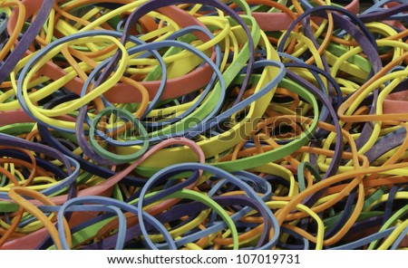 Bright Rubber Bands