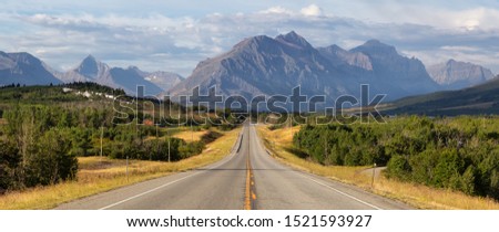 Similar – Image, Stock Photo Rocky mountains with clouds