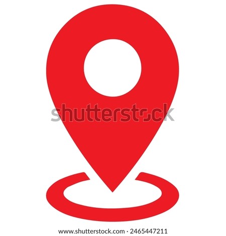 Map pointer icon. Location, pin. vector illustration.CMYK.EPS10