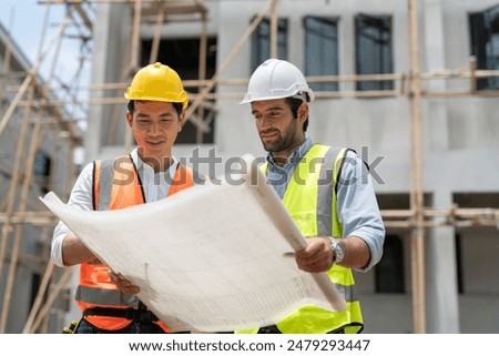 Similar – Image, Stock Photo construction site