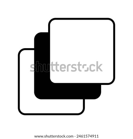 burst mode icon with white background vector stock illustration