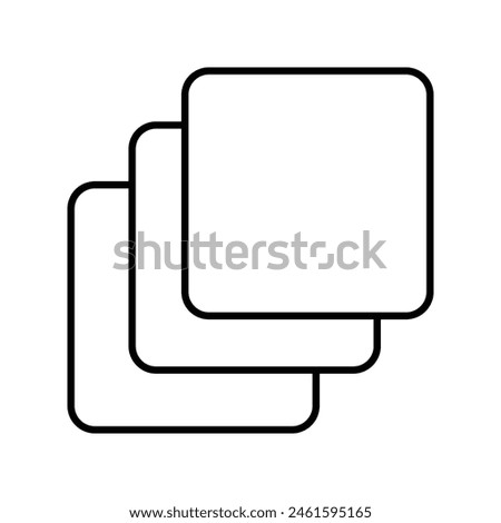 burst mode icon with white background vector stock illustration