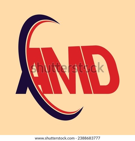 Letter Logo Designs, AMD Logo Design, simple logo design, Letter Logo

