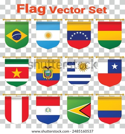 Buy Royalty-Free Flag Vector Sets Online