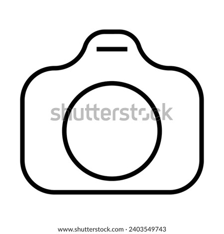 Camera icon design for personal commercial use