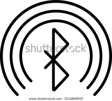 Bluetooth icon design for personal commercial use