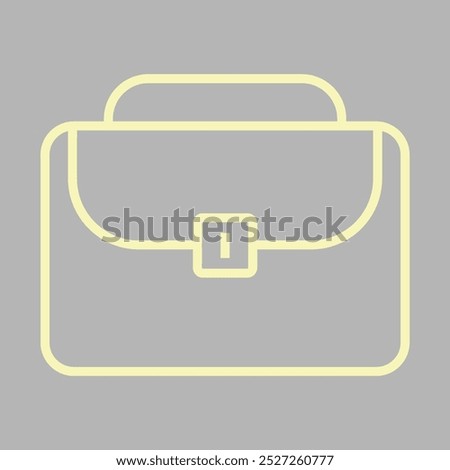 Briefcase icon design for personal commercial use