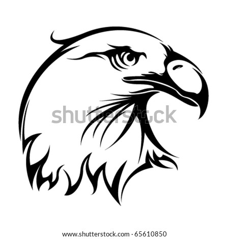 Tribal Eagle Stock Vector Illustration 65610850 : Shutterstock