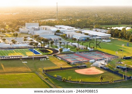 Similar – Image, Stock Photo Basketball facility