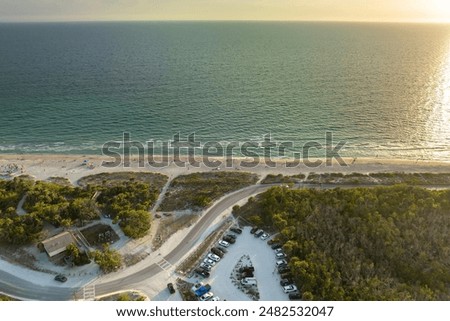 Image, Stock Photo Exotic parking lot