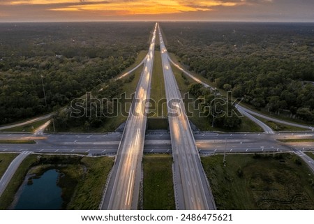 Similar – Foto Bild Überholspur Verkehr Straße