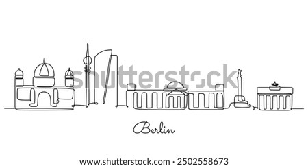 Similar – Image, Stock Photo Skyline Berlin