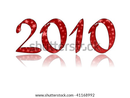 Happy new year 2010 (stars)