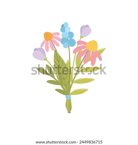 Similar – Image, Stock Photo Flower stalks of wild carrot from frog perspective in wonderful backlight on a summer evening.