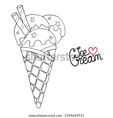 Download Ice Cream Cone Coloring Pages To Print At Getdrawings Free Download