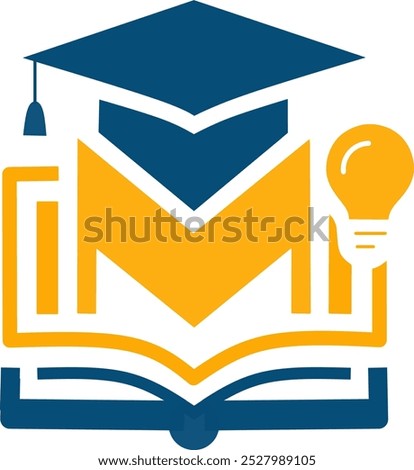 Education Logo Design stock vector,education design illustration