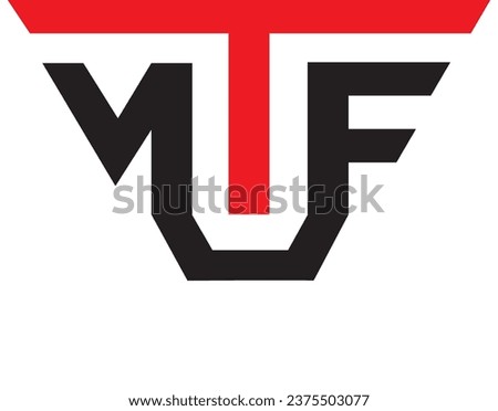 TMF logo design, creative logo vector file format 