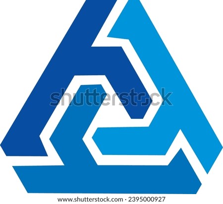 ttt triangle shape logo design, vector file logo, 