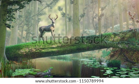 Deer Standing