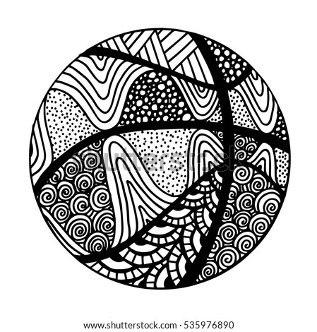 Stickers zentangle patterns