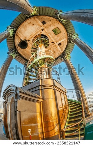 Similar – Image, Stock Photo Hafencity Hamburg Stairs