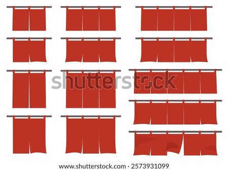 Similar – Image, Stock Photo Curtain, Curtain, Sunshade