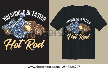 You should be faster than hot road.