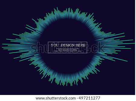 Linear drawing of rays of the sun. Light rays of burst. Rays radiating from a central object or source of light.Design elements for your projects.