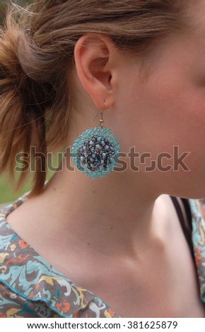 Similar – Image, Stock Photo Lilly portrait Profile