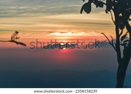 Similar – Foto Bild letztes Licht am Meer meer