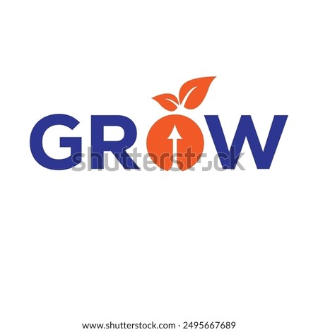 Business grow logo, Health grow logo, grow business, grow health, life, skills, growth power