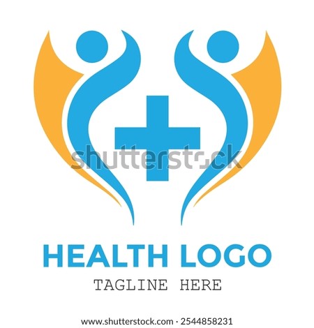 Professional medical public healthy logo modern design for company design